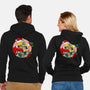 Not Santa's Helper-Unisex-Zip-Up-Sweatshirt-MarianoSan