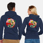 Not Santa's Helper-Unisex-Zip-Up-Sweatshirt-MarianoSan