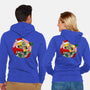 Not Santa's Helper-Unisex-Zip-Up-Sweatshirt-MarianoSan