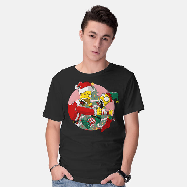 Not Santa's Helper-Mens-Basic-Tee-MarianoSan