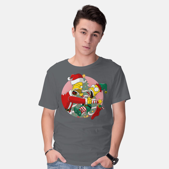 Not Santa's Helper-Mens-Basic-Tee-MarianoSan