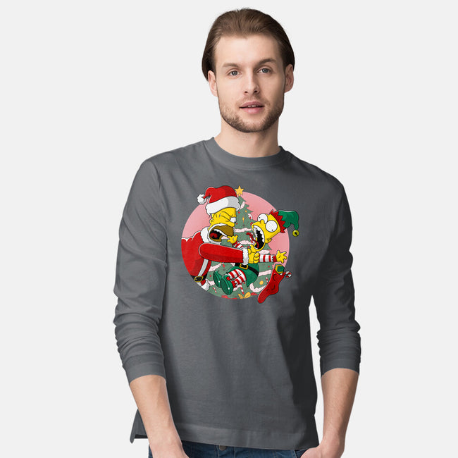 Not Santa's Helper-Mens-Long Sleeved-Tee-MarianoSan