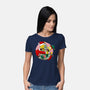 Not Santa's Helper-Womens-Basic-Tee-MarianoSan