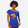 Not Santa's Helper-Womens-Off Shoulder-Tee-MarianoSan