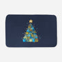 Froggy Christmas-None-Memory Foam-Bath Mat-Vallina84