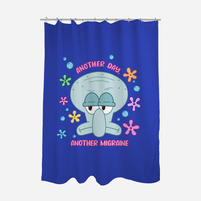 Another Migraine-None-Polyester-Shower Curtain-Alexhefe