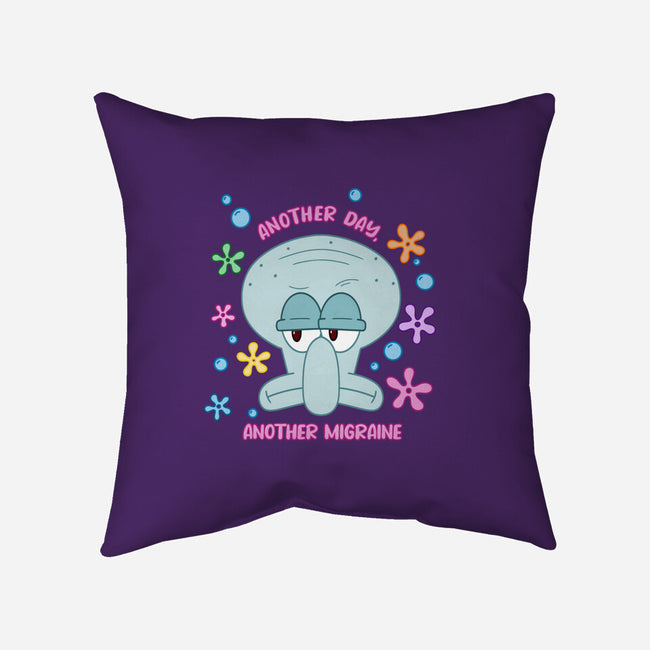 Another Migraine-None-Removable Cover-Throw Pillow-Alexhefe