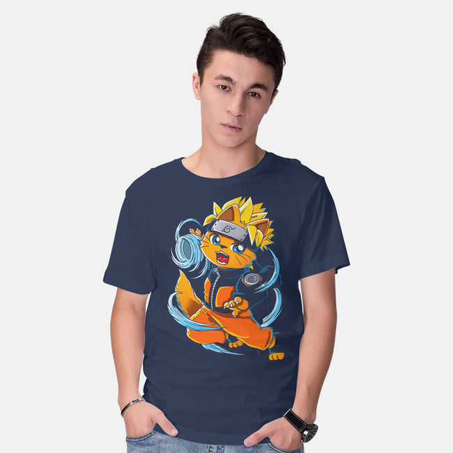 Meowruto-Mens-Basic-Tee-Vallina84