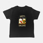 Happy Owlidays-Baby-Basic-Tee-Vallina84