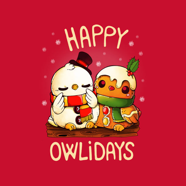 Happy Owlidays-Unisex-Basic-Tank-Vallina84