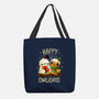 Happy Owlidays-None-Basic Tote-Bag-Vallina84