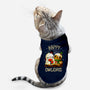 Happy Owlidays-Cat-Basic-Pet Tank-Vallina84