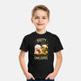 Happy Owlidays-Youth-Basic-Tee-Vallina84