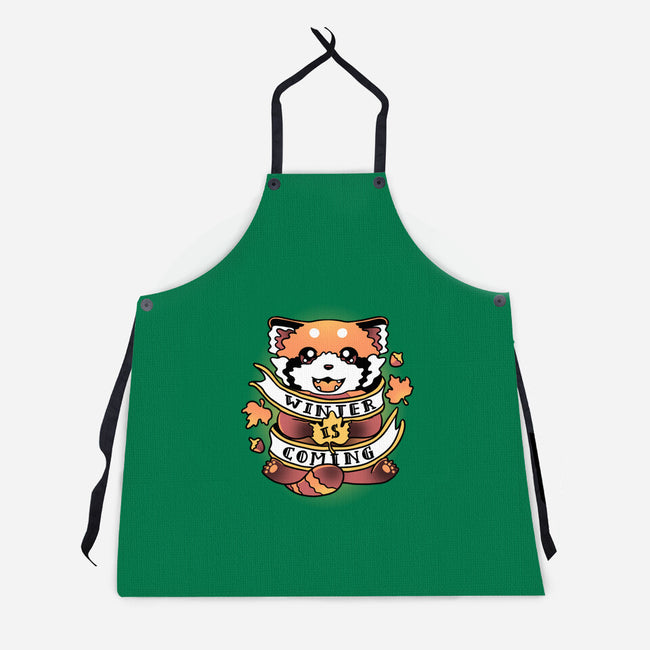 Winter Is Here-Unisex-Kitchen-Apron-naomori