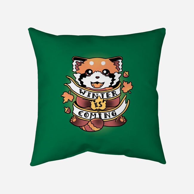 Winter Is Here-None-Non-Removable Cover w Insert-Throw Pillow-naomori