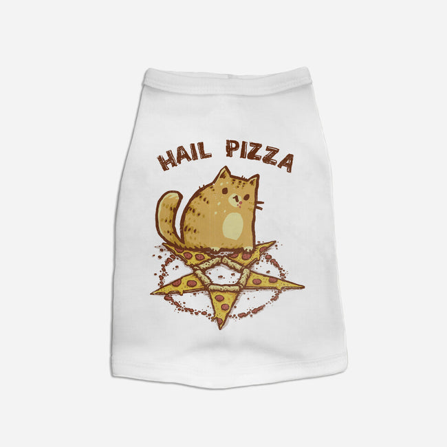 Hail Pizza-Dog-Basic-Pet Tank-kg07