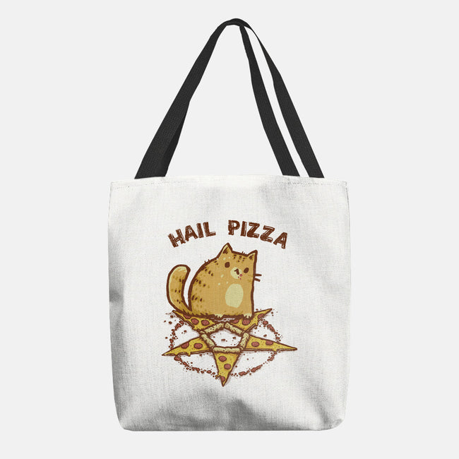 Hail Pizza-None-Basic Tote-Bag-kg07