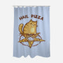 Hail Pizza-None-Polyester-Shower Curtain-kg07