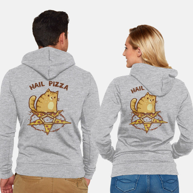 Hail Pizza-Unisex-Zip-Up-Sweatshirt-kg07