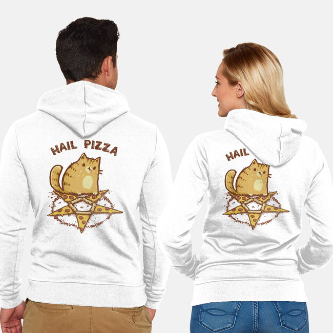 Hail Pizza-Unisex-Zip-Up-Sweatshirt-kg07