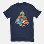 Christmas Books-Womens-Fitted-Tee-Vallina84