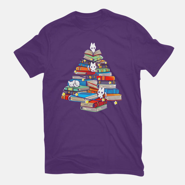 Christmas Books-Youth-Basic-Tee-Vallina84