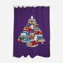 Christmas Books-None-Polyester-Shower Curtain-Vallina84