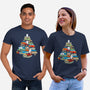 Christmas Books-Unisex-Basic-Tee-Vallina84