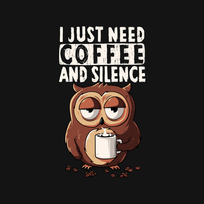 Coffee And Silence-Mens-Heavyweight-Tee-ducfrench