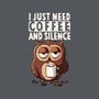 Coffee And Silence-None-Memory Foam-Bath Mat-ducfrench