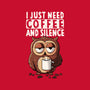 Coffee And Silence-Baby-Basic-Onesie-ducfrench