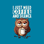 Coffee And Silence-None-Glossy-Sticker-ducfrench