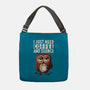 Coffee And Silence-None-Adjustable Tote-Bag-ducfrench