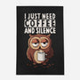 Coffee And Silence-None-Indoor-Rug-ducfrench