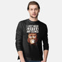 Coffee And Silence-Mens-Long Sleeved-Tee-ducfrench