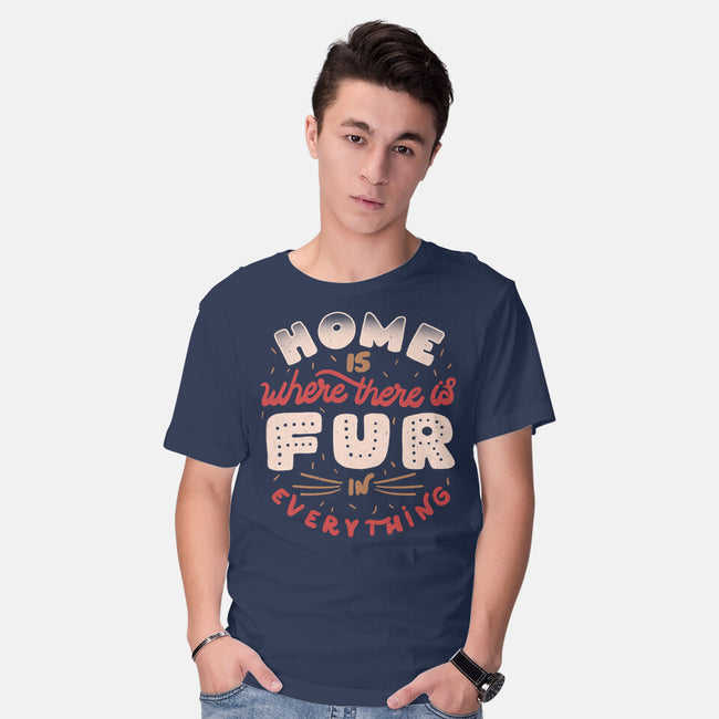 Fur In Everything-Mens-Basic-Tee-tobefonseca