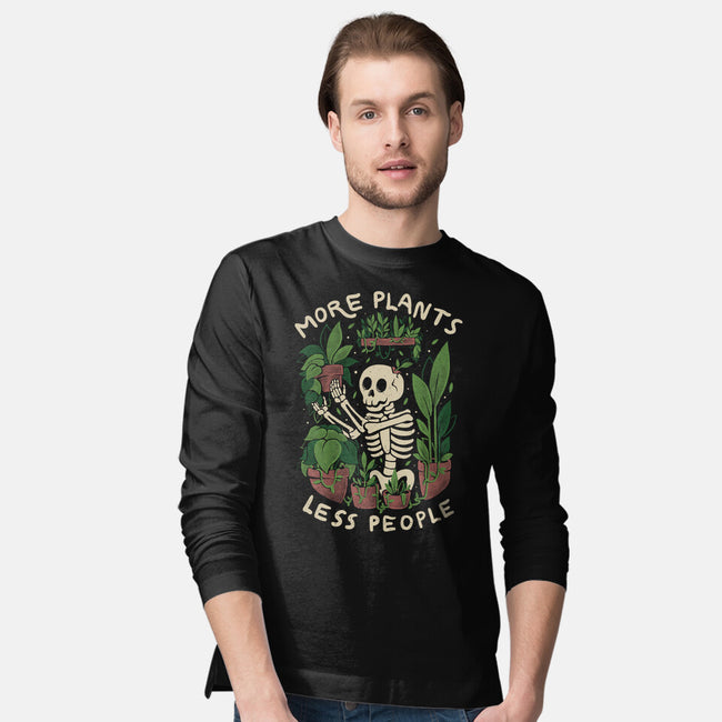 More Plants Please-Mens-Long Sleeved-Tee-eduely