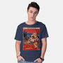 Gigantic Octo-Cat Santa-Mens-Basic-Tee-daobiwan