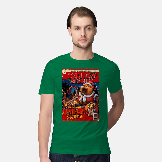 Gigantic Octo-Cat Santa-Mens-Premium-Tee-daobiwan