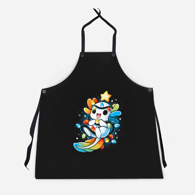 Christmas ALotl-Unisex-Kitchen-Apron-Vallina84