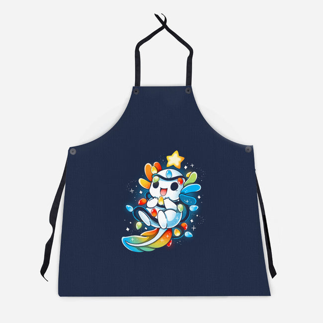 Christmas ALotl-Unisex-Kitchen-Apron-Vallina84