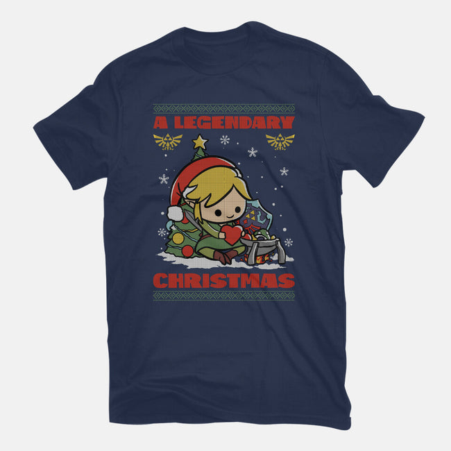 Legendary Christmas-Mens-Basic-Tee-fanfabio