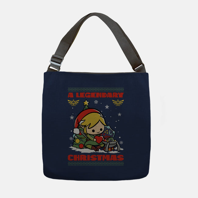 Legendary Christmas-None-Adjustable Tote-Bag-fanfabio