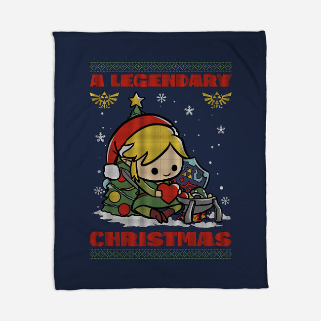 Legendary Christmas-None-Fleece-Blanket-fanfabio