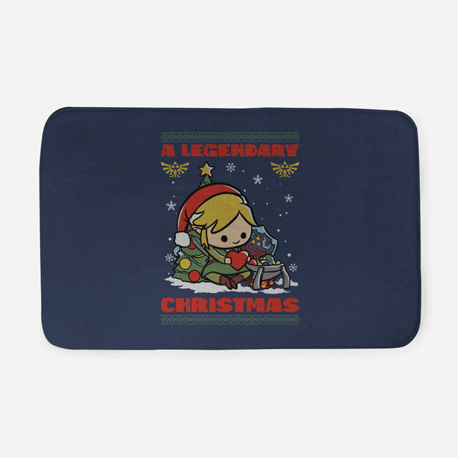 Legendary Christmas-None-Memory Foam-Bath Mat-fanfabio