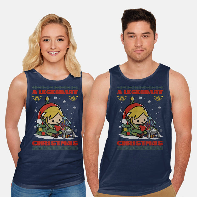 Legendary Christmas-Unisex-Basic-Tank-fanfabio