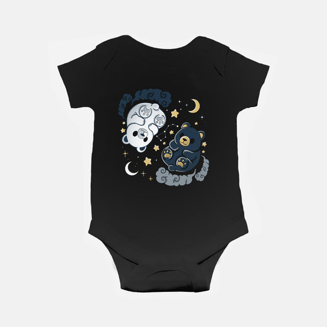 Ying Yang Ursa-Baby-Basic-Onesie-Vallina84