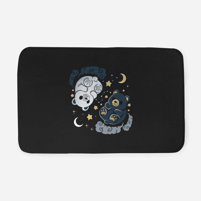 Ying Yang Ursa-None-Memory Foam-Bath Mat-Vallina84