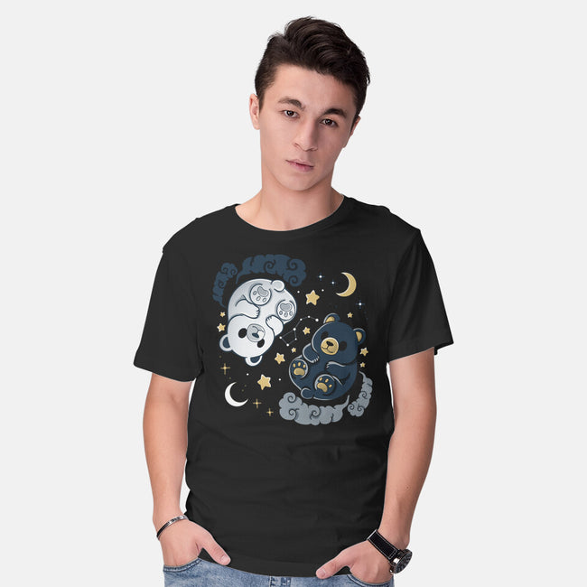 Ying Yang Ursa-Mens-Basic-Tee-Vallina84