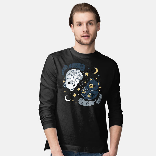 Ying Yang Ursa-Mens-Long Sleeved-Tee-Vallina84